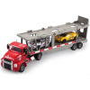 Camion de transport Mack cu 2 masinute 1:26