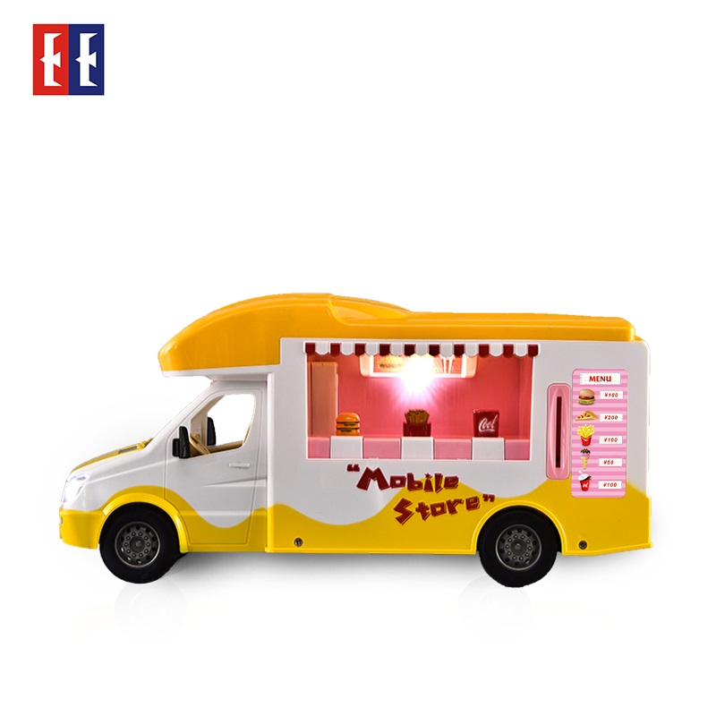 Masina food truck RC la scara 1:18