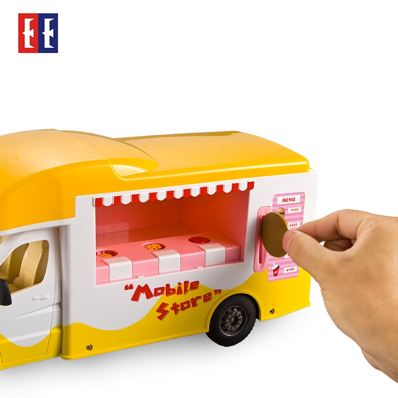 Masina food truck RC la scara 1:18