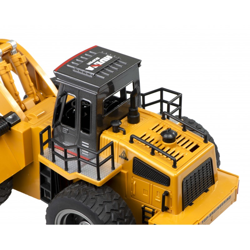 Buldoexcavator cu telecomanda Huina 1520