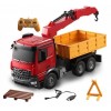 Camion cu telecomanda Mercedes Actros 1:20 macara
