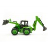 Buldoexcavator cu telecomanda Huina 1579 scara 1:14