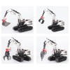 Excavator cu telecomanda Huina 1594 1:14 22CH metalic