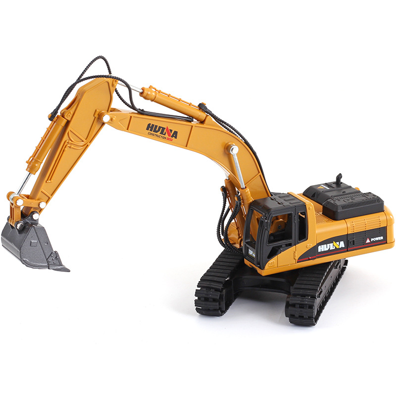 Set excavator si basculanta Huina 1611 scara 1:50