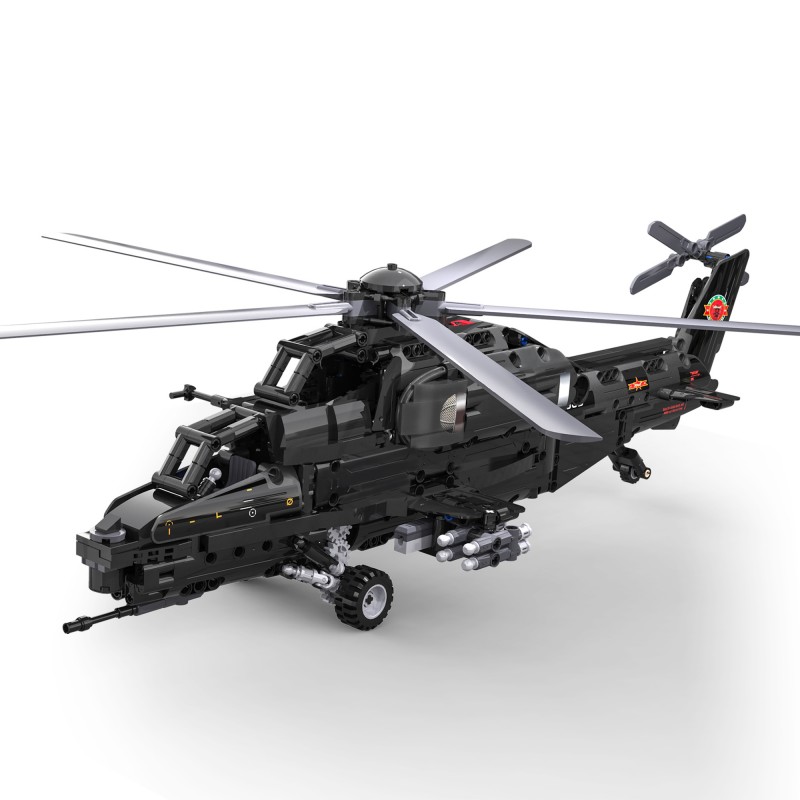 Elicopter de atac WZ-10 din blocuri de constructive CADA 989 buc