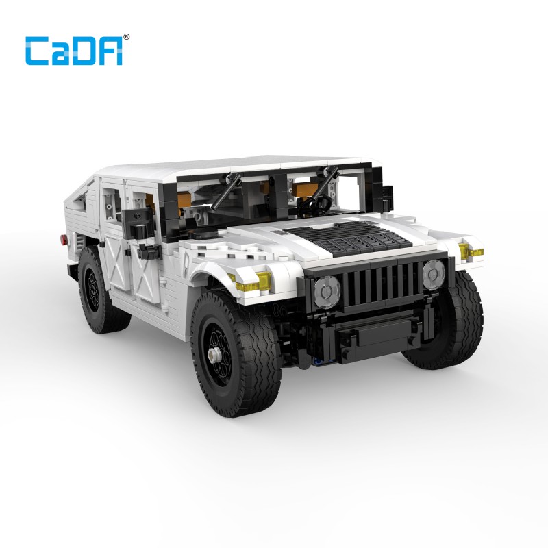 Masina militara Humvee din blocuri de constructie CADA 1386 buc