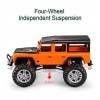 Masinuta cu telecomanda Rock Crawler Land Rover Defender Orange 1:14 – 2 acumulatori