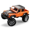 Masinuta cu telecomanda Land Rover Defender pickup orange D110 1:14