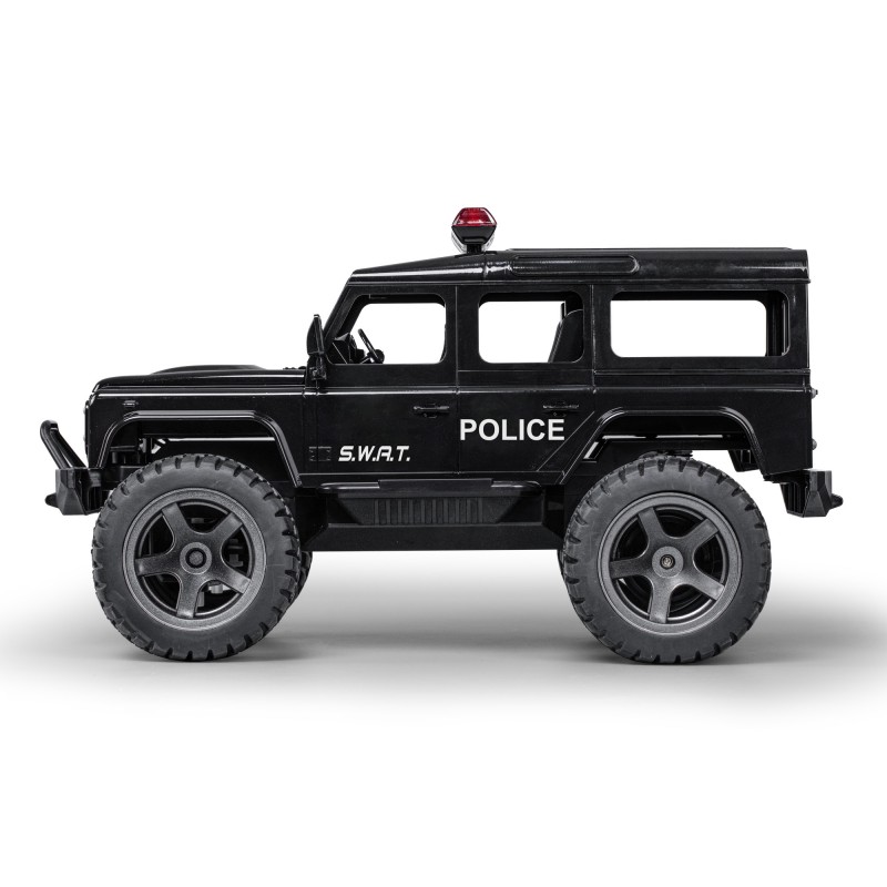 Masinuta cu telecomanda Land Rover Defender D110 SWAT 1:14