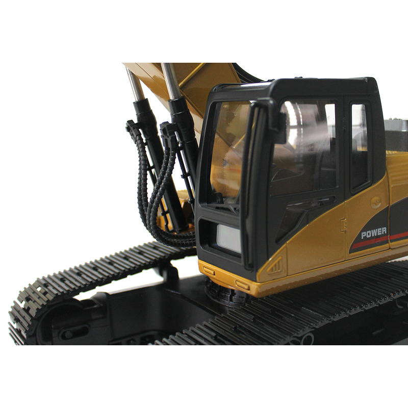 Excavator cu telecomanda full metal Huina 1580