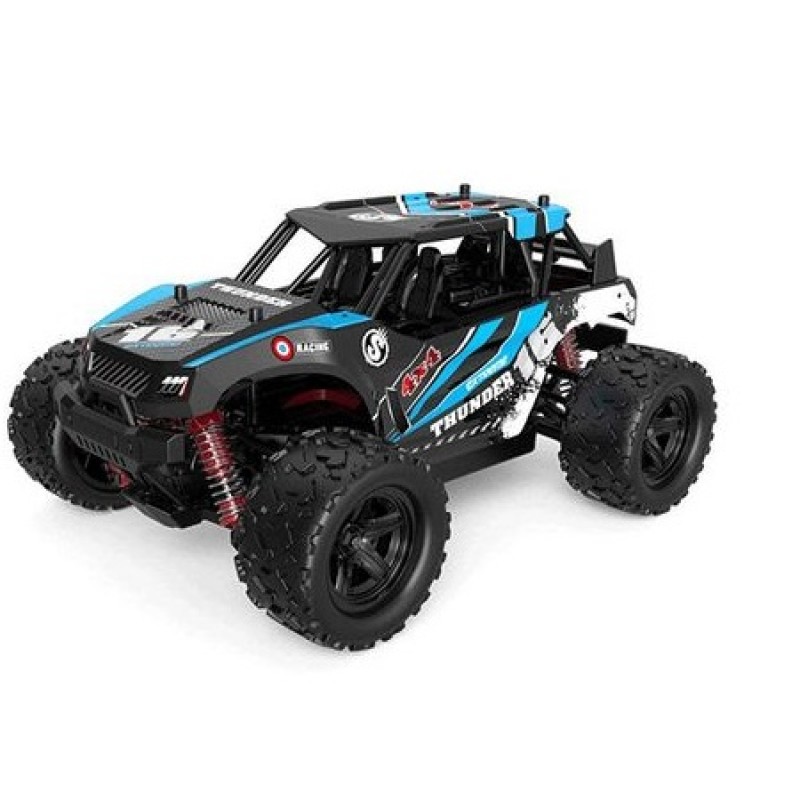 Masinuta cu telecomanda Thunder Monster Truck 36 Km/h Albastru